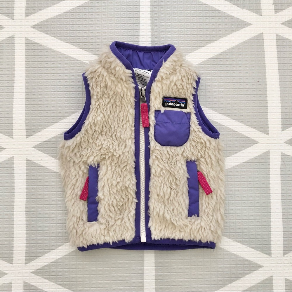 💜BABY PATAGONIA RETRO VEST💜